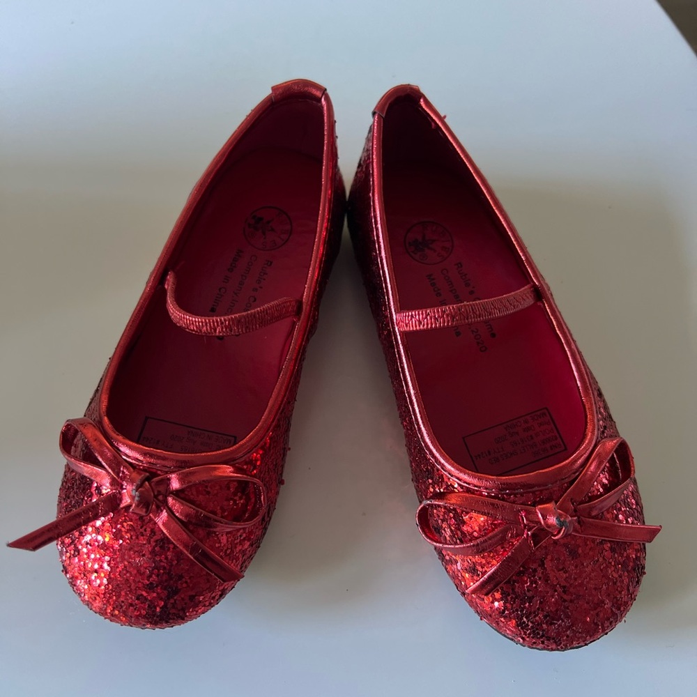 Ruby slippers size 9t